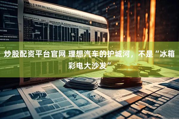 炒股配资平台官网 理想汽车的护城河，不是“冰箱彩电大沙发”